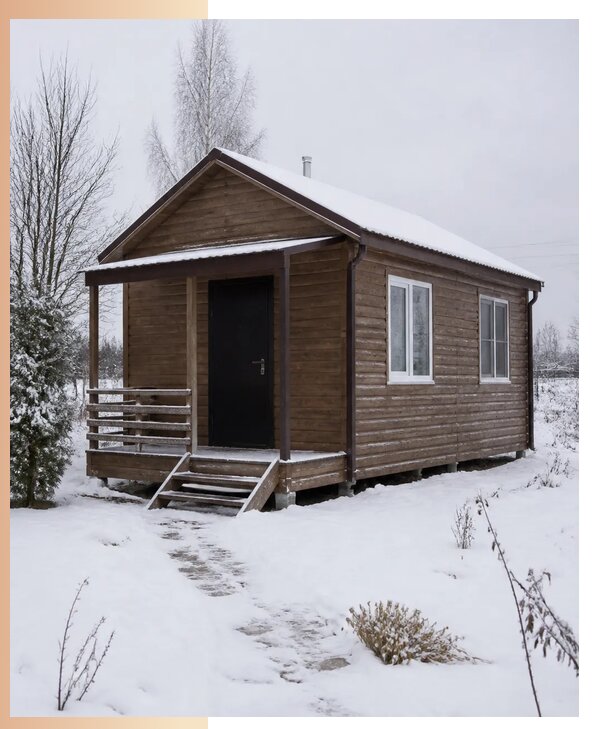 Изготовление и аренда утепленных зимних дачных бытовок в Ачинске